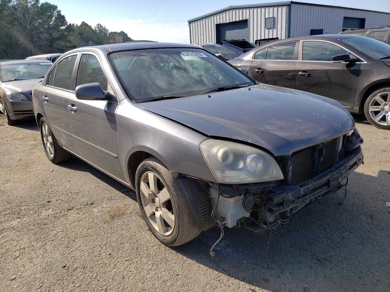 KIA OPTIMA LX 2007 with VIN KNAGE124X75094954 - Photo from auction