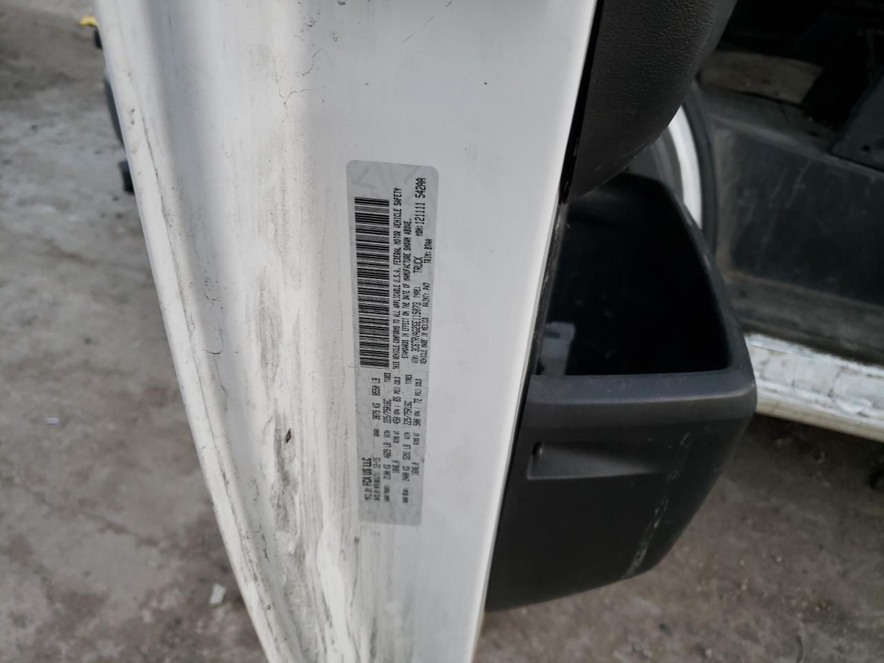 Photo 10 from auction – 2016 RAM PROMASTER with VIN 3C6TRVAG2GE115073
