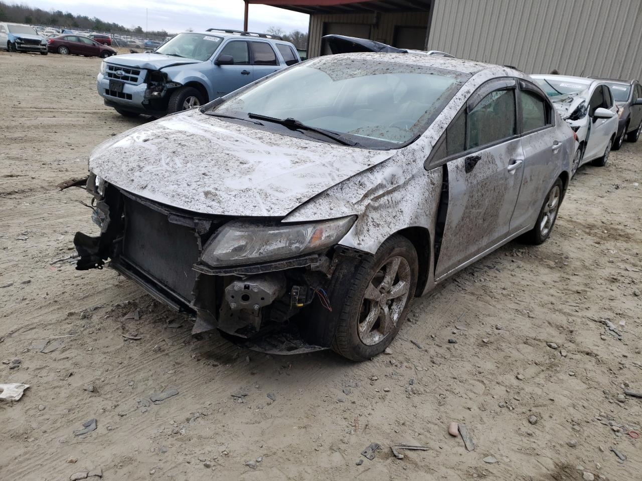 Photo 2 from auction – 2012 HONDA CIVIC LX with VIN 2HGFB2F56CH306625