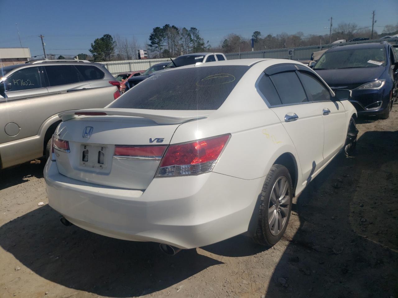 Photo 4 from auction – 2012 HONDA ACCORD EXL with VIN 1HGCP3F85CA008358