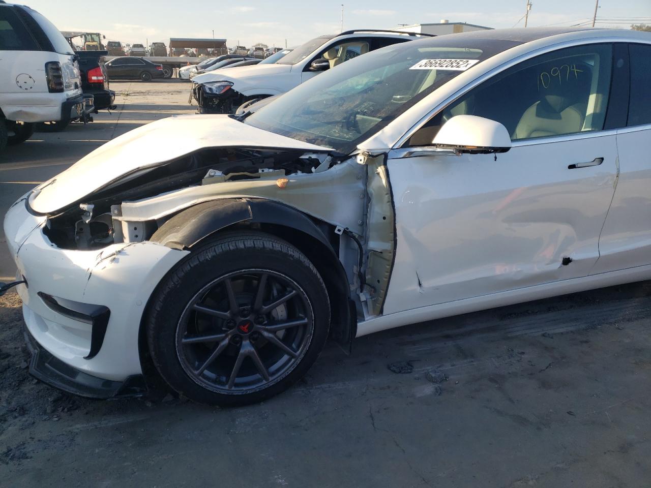Photo 9 from auction – 2020 TESLA MODEL 3 with VIN 5YJ3E1EA6LF612652