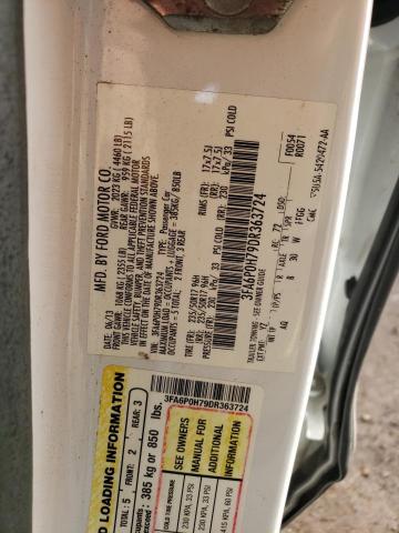 Photo 10 from auction – 2013 FORD FUSION SE with VIN 3FA6P0H79DR363724
