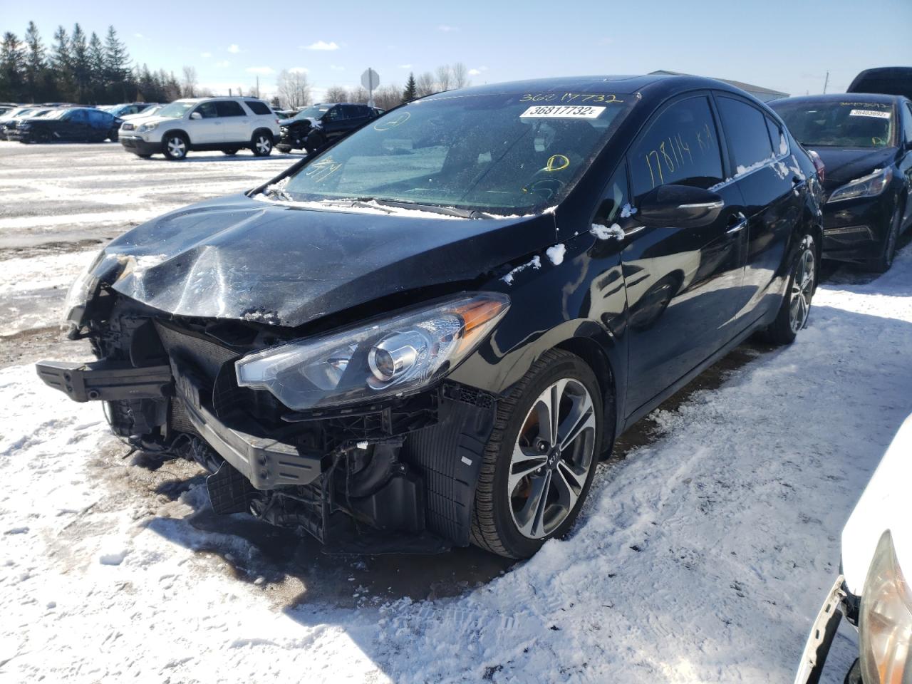 Photo 2 from auction – 2015 KIA FORTE EX with VIN KNAFZ4A8XF5261091