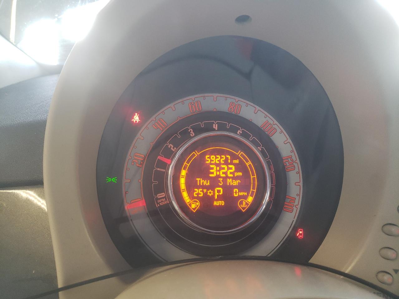 Photo 8 from auction – 2013 FIAT 500 POP with VIN 3C3CFFDR3DT703614