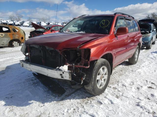 Photo 2 from auction – 2003 TOYOTA HIGHLANDER with VIN JTEHF21A930105074