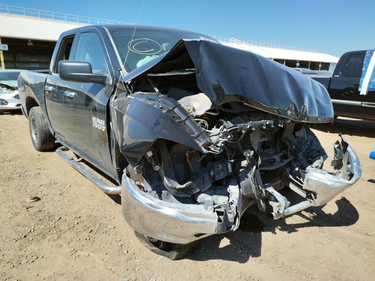 RAM 1500 SLT 2014 with VIN 1C6RR6GT9ES247987 - Photo from auction