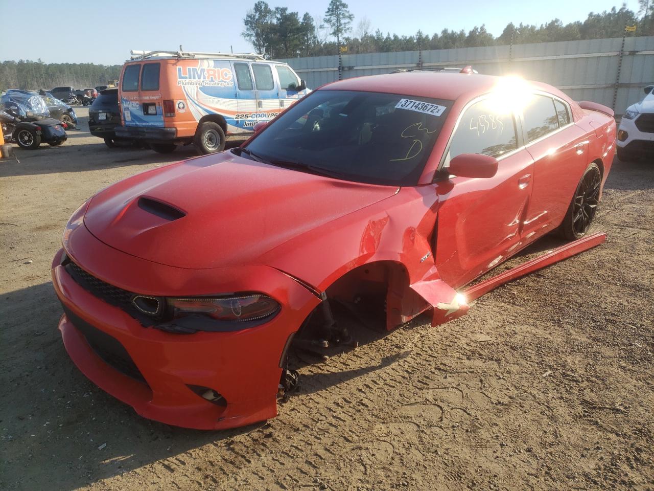 Photo 2 from auction – 2019 DODGE CHARGER R/ with VIN 2C3CDXCT4KH742940
