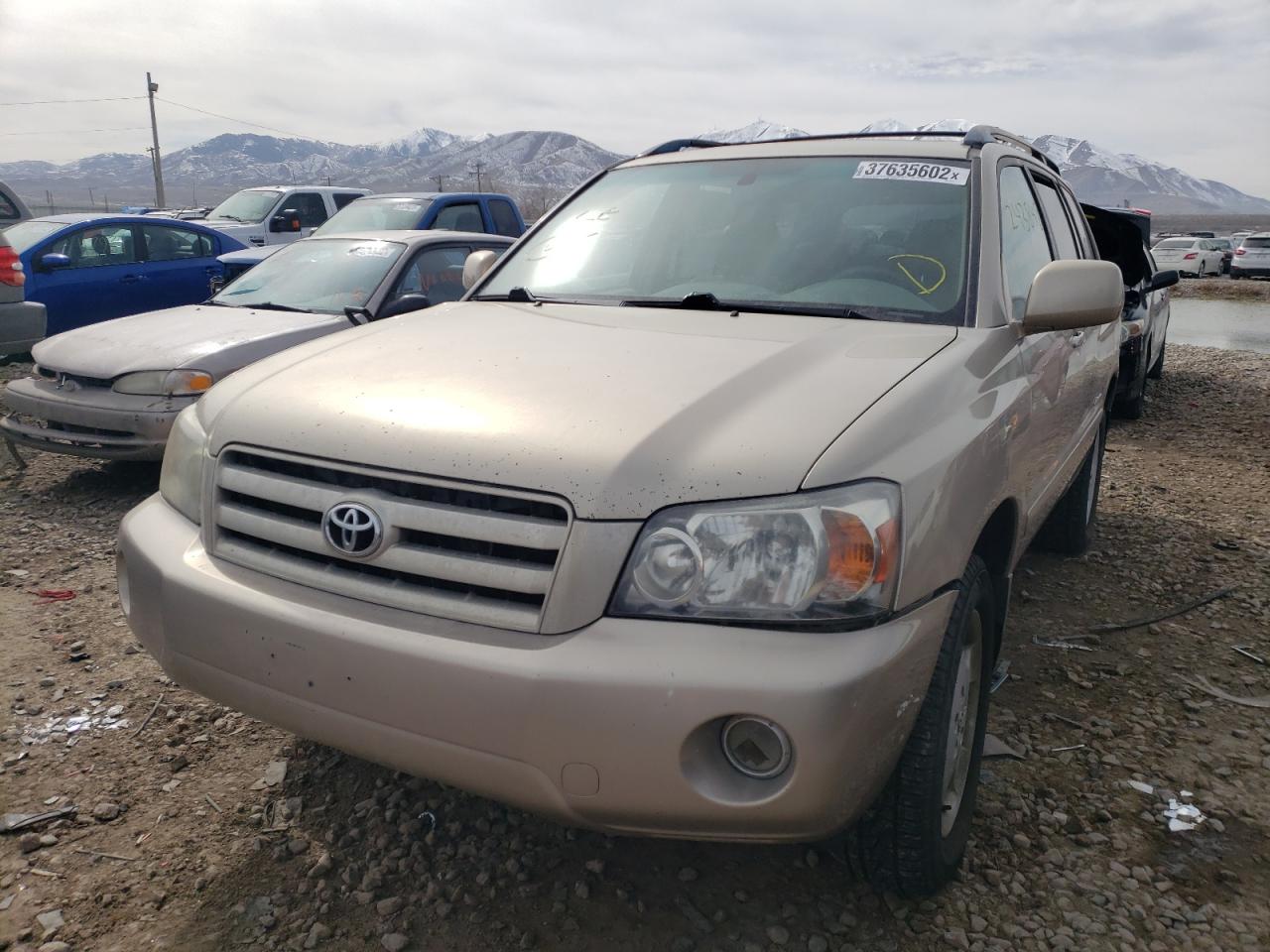 Photo 2 from auction – 2007 TOYOTA HIGHLANDER with VIN JTEEP21A270218211