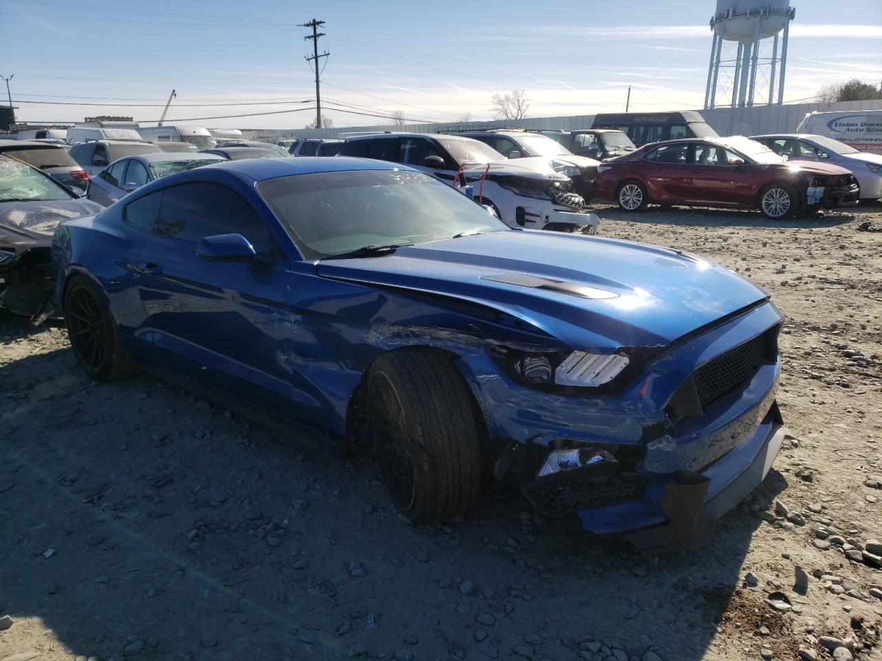 FORD MUSTANG GT 2017 with VIN 1FA6P8CF2H5229952 - Photo from auction