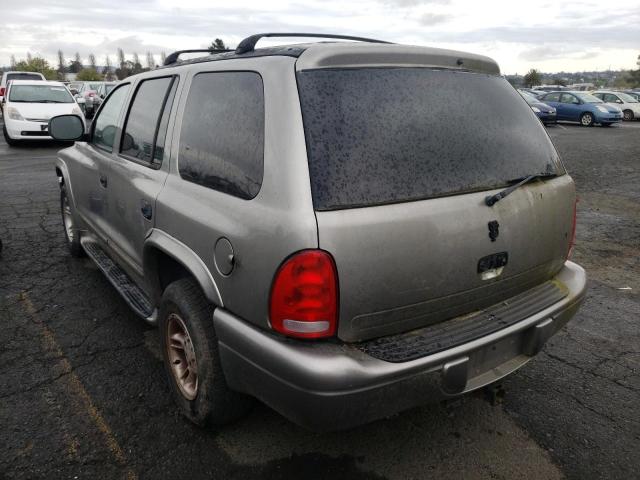 Photo 3 from auction – 2000 DODGE DURANGO with VIN 1B4HR28Y6YF255482