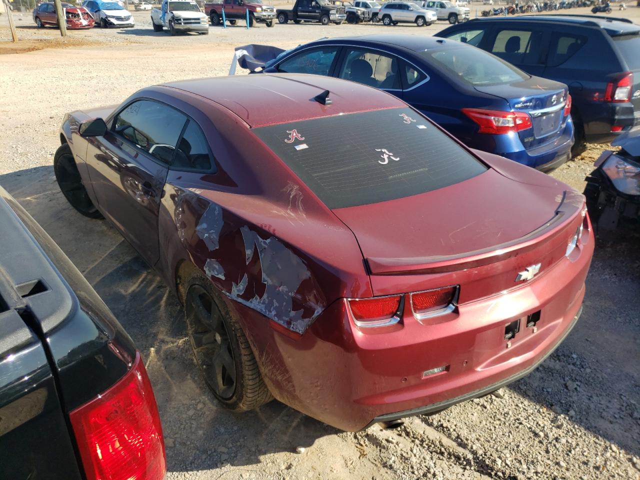 Photo 3 from auction – 2011 CHEVROLET CAMARO LT with VIN 2G1FC1ED9B9124658