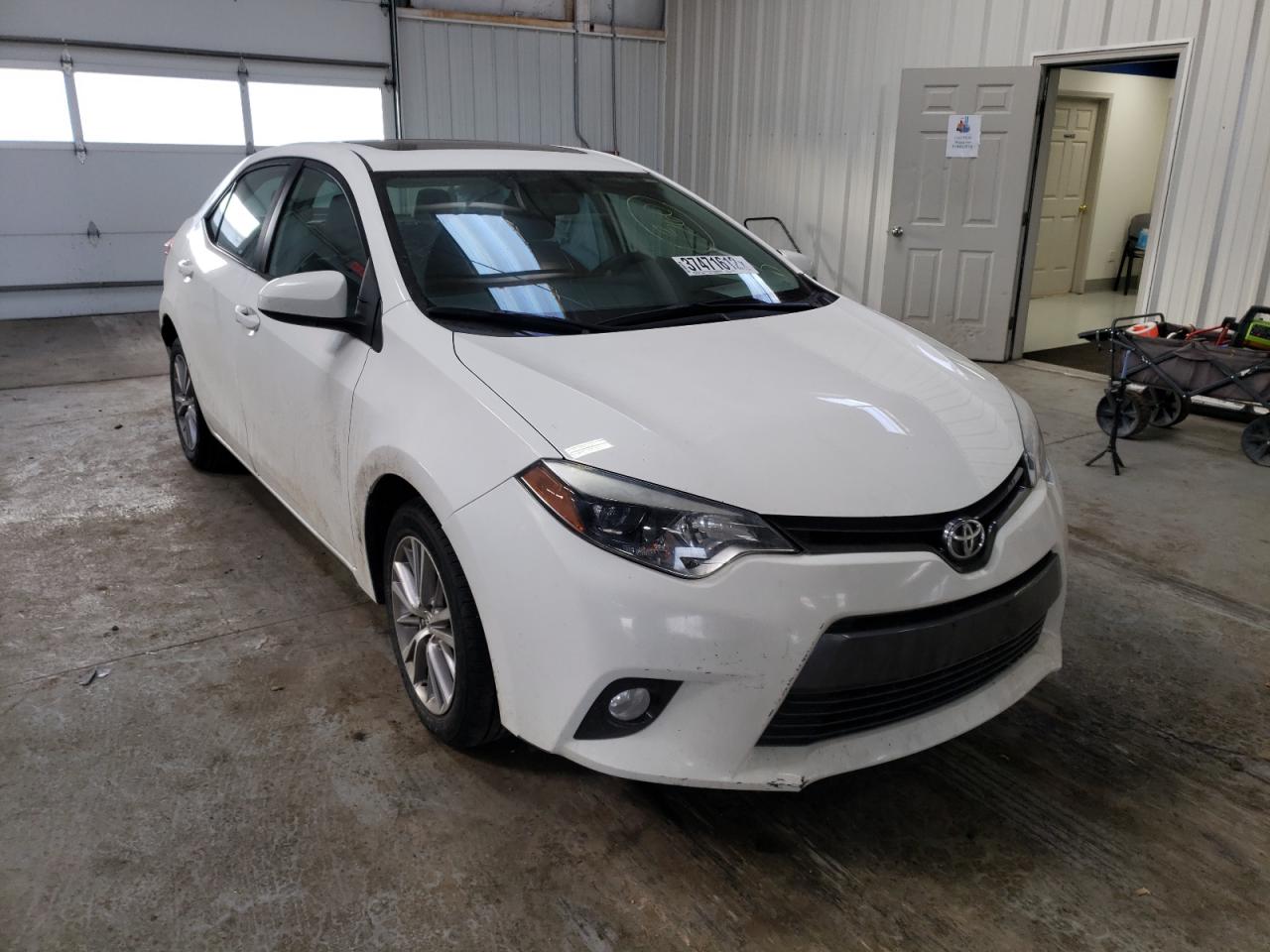 TOYOTA COROLLA L 2015 with VIN 2T1BURHE0FC448061 - Photo from auction