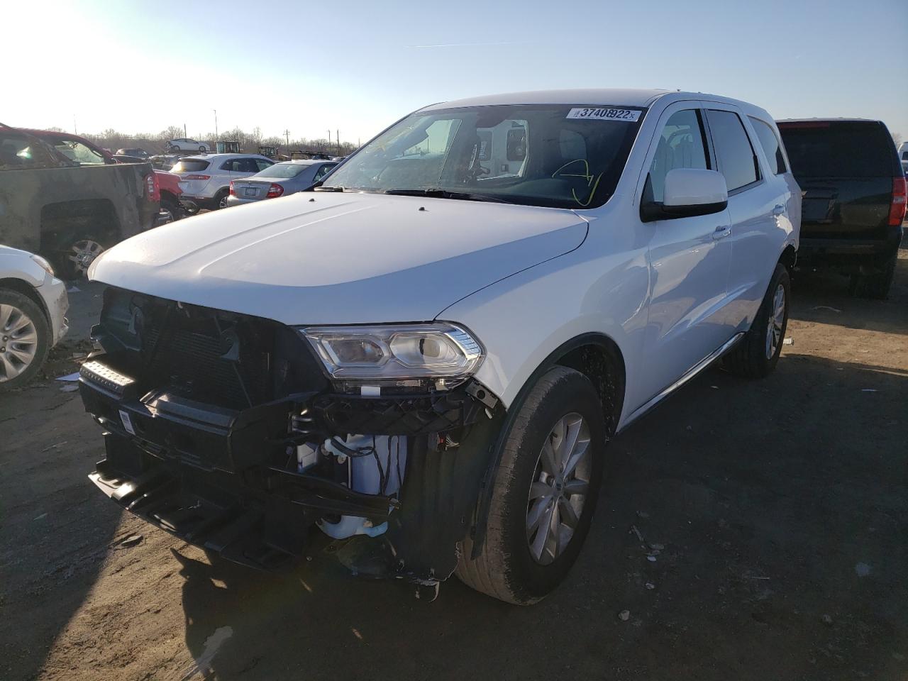Photo 2 from auction – 2021 DODGE DURANGO SX with VIN 1C4RDHAG3MC884834