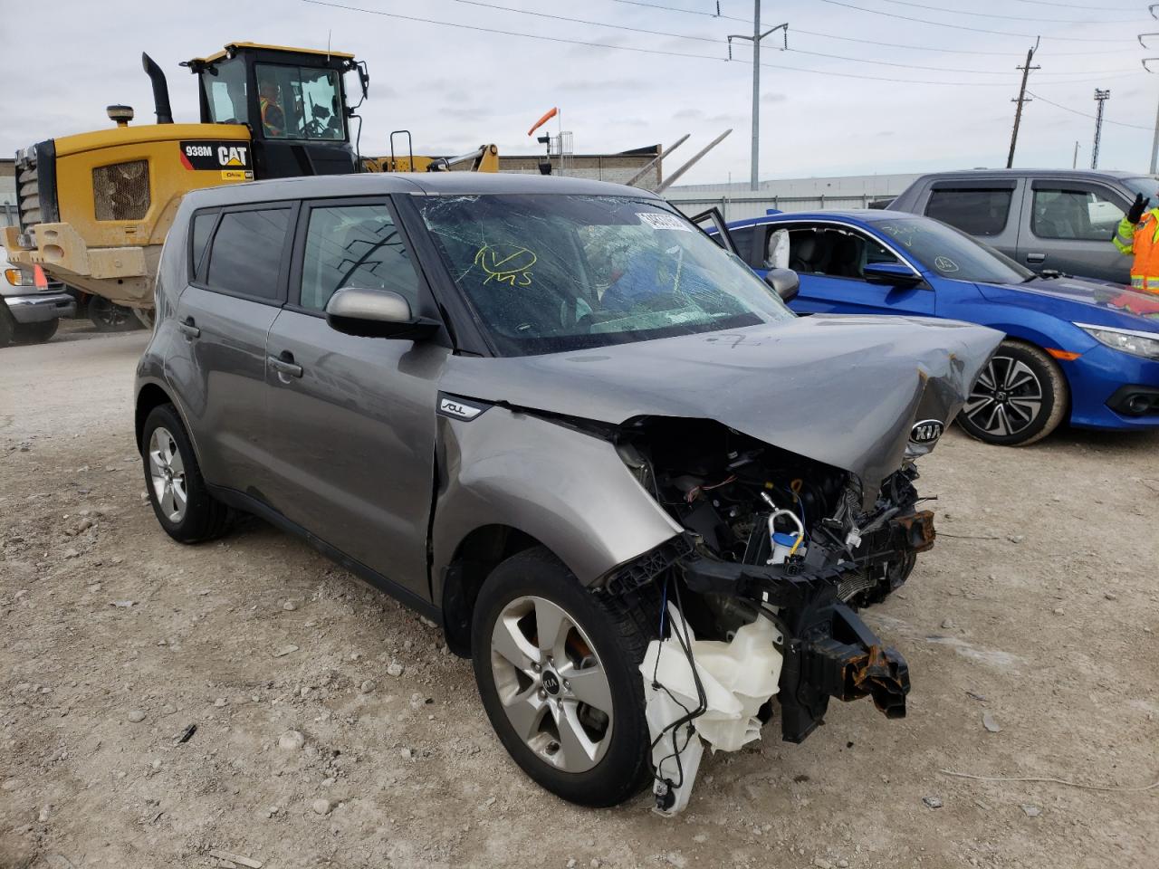 KIA SOUL 2017 with VIN KNDJN2A27H7421749 - Photo from auction