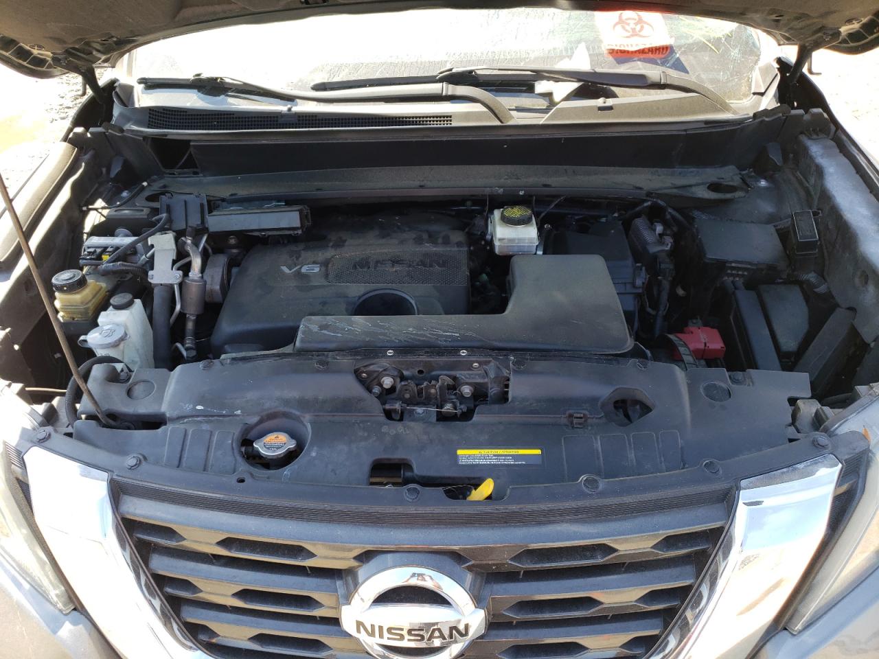 Photo 7 from auction – 2017 NISSAN PATHFINDER with VIN 5N1DR2MN3HC684959