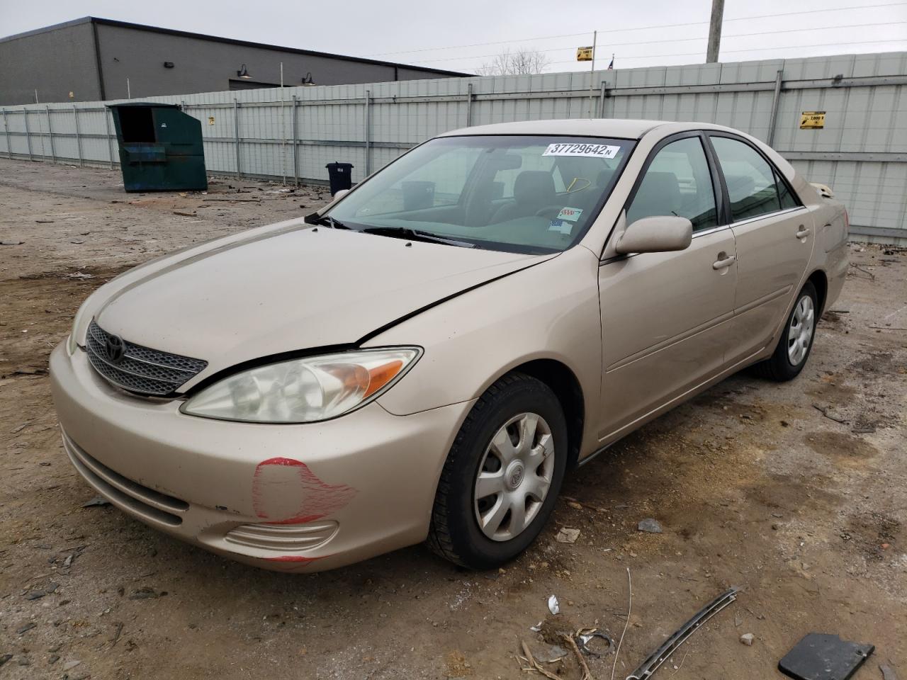 Photo 2 from auction – 2002 TOYOTA CAMRY LE with VIN 4T1BE32K72U046801