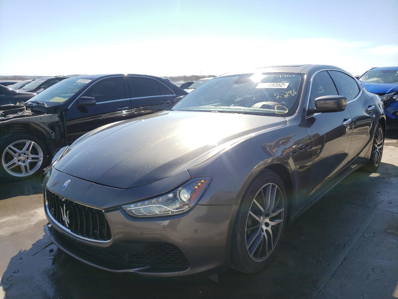 Photo 2 from auction – 2014 MASERATI GHIBLI with VIN ZAM57XSA5E1090288