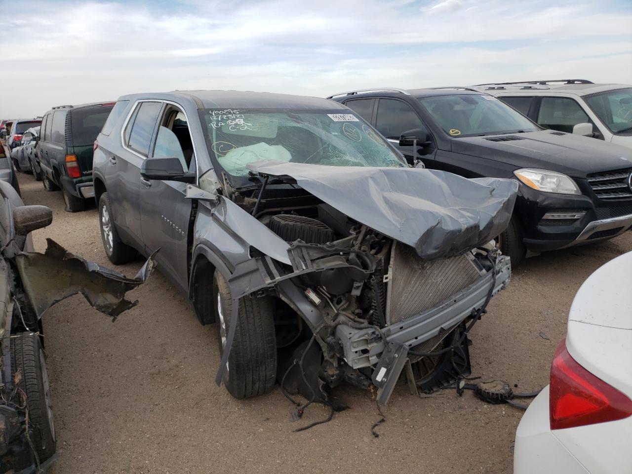 CHEVROLET TRAVERSE L 2018 with VIN 1GNERFKW3JJ168167 - Photo from auction