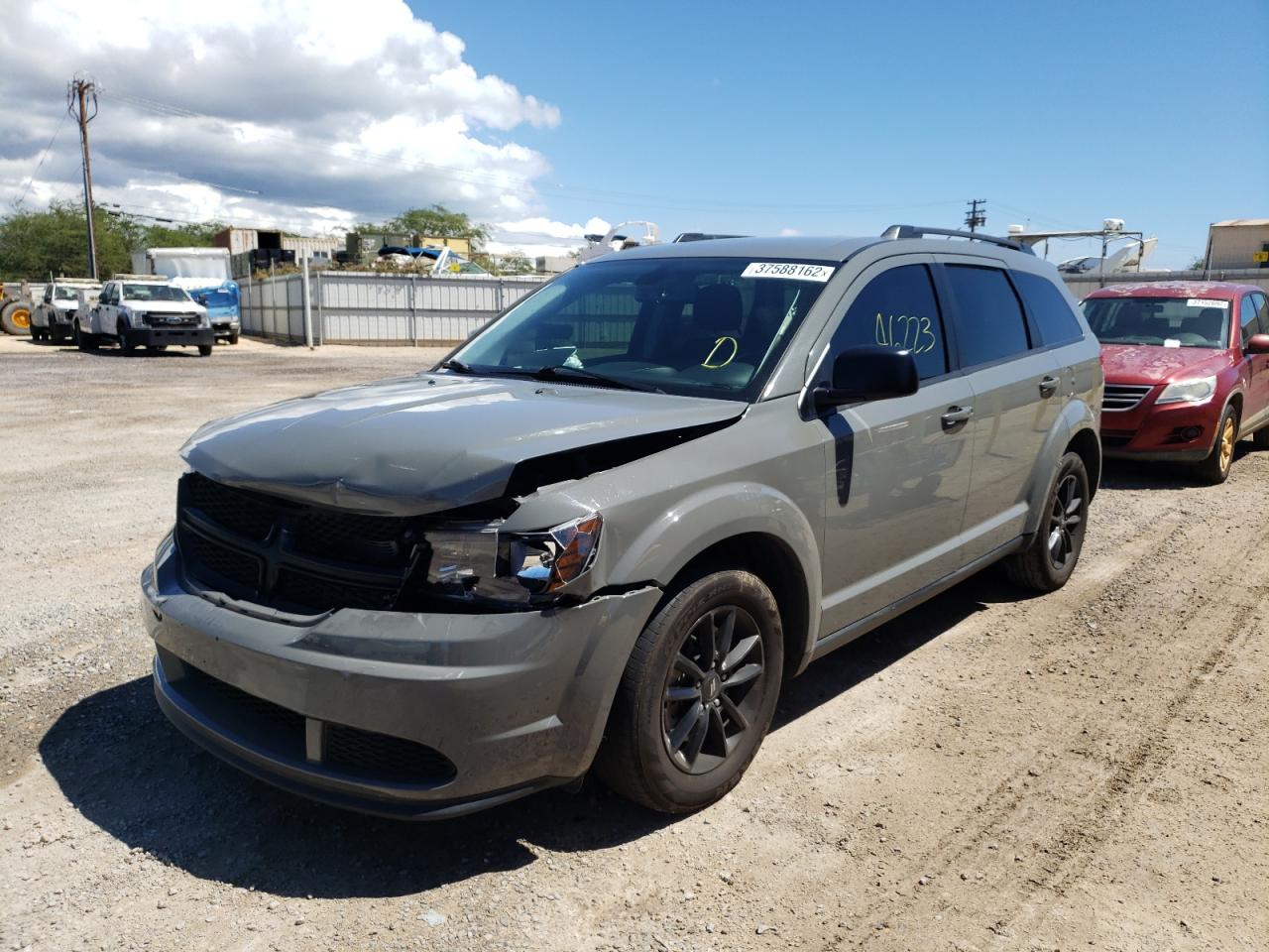 Photo 2 from auction – 2020 DODGE JOURNEY SE with VIN 3C4PDCAB5LT270806
