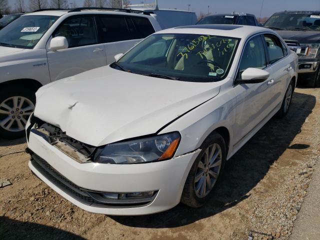 Photo 2 from auction – 2012 VOLKSWAGEN PASSAT SEL with VIN 1VWCH7A38CC059854