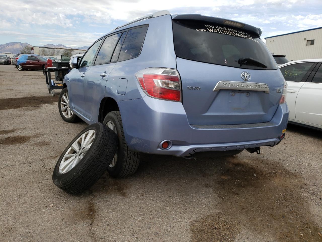 Photo 3 from auction – 2008 TOYOTA HIGHLANDER with VIN JTEEW41A182017730