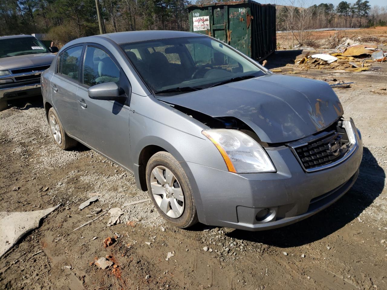 NISSAN SENTRA 2.0 2008 with VIN 3N1AB61E18L702020 - Photo from auction