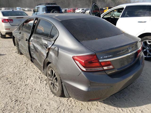 Photo 3 from auction – 2013 HONDA CIVIC EX with VIN 19XFB2F86DE074629