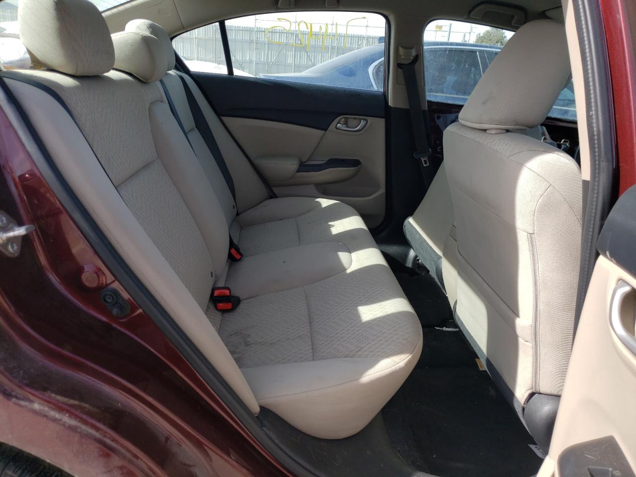 Photo 6 from auction – 2014 HONDA CIVIC LX with VIN 19XFB2E58EE039129
