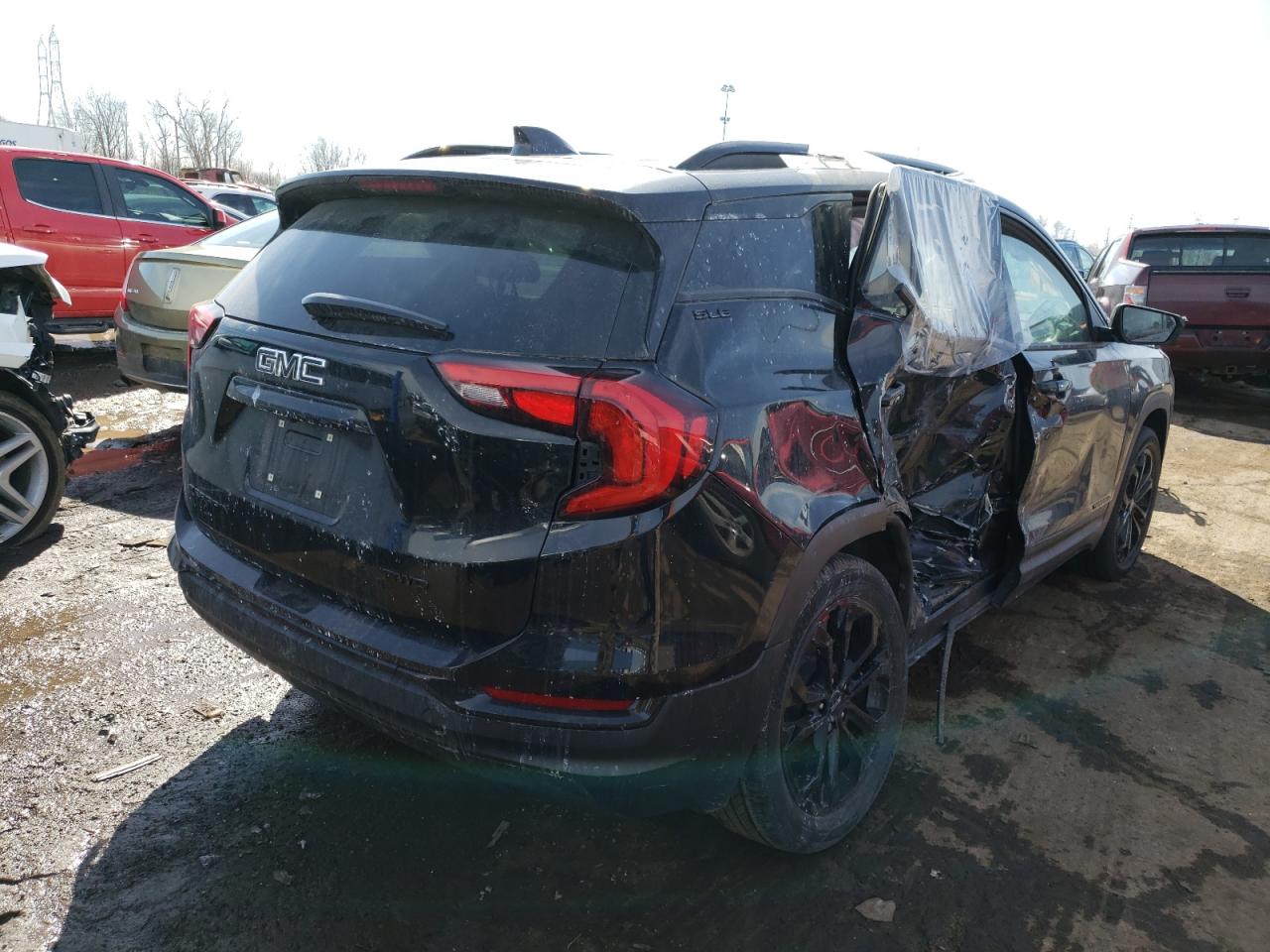 Photo 4 from auction – 2020 GMC TERRAIN SL with VIN 3GKALTEV4LL331497
