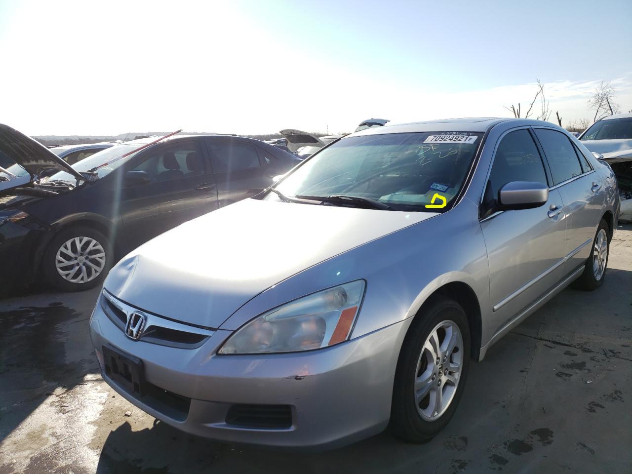 Photo 2 from auction – 2006 HONDA ACCORD EX with VIN 1HGCM56786A073754