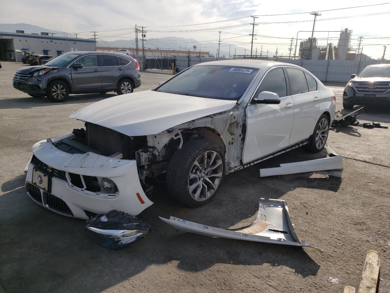 Photo 2 from auction – 2016 BMW 535 I with VIN WBA5B1C58GG554219