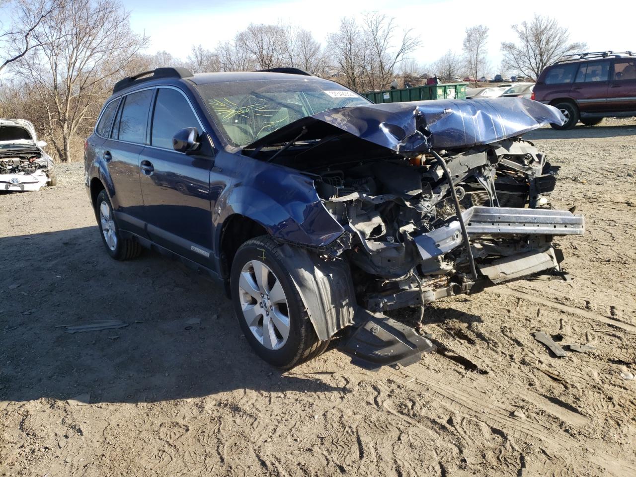SUBARU OUTBACK 2. 2011 with VIN 4S4BRCKC1B3431984 - Photo from auction