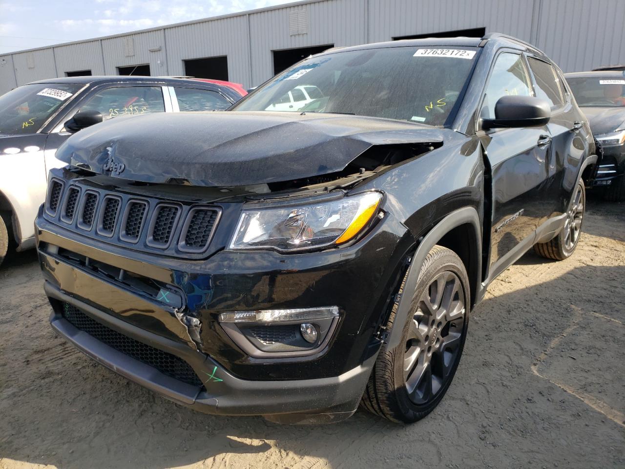 Photo 2 from auction – 2021 JEEP COMPASS 80 with VIN 3C4NJCEB3MT593750