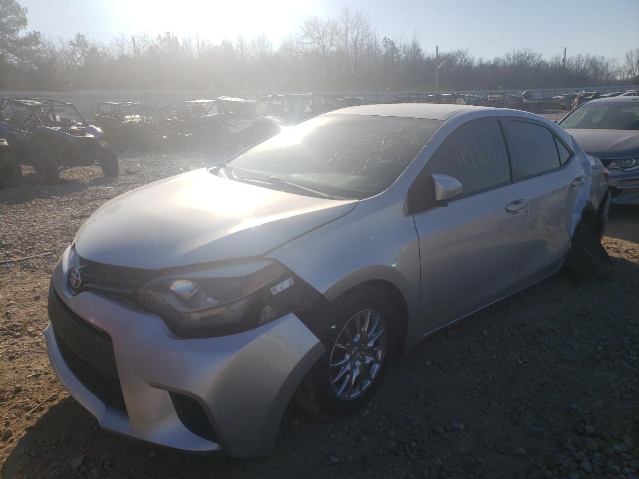 Photo 2 from auction – 2014 TOYOTA COROLLA L with VIN 5YFBURHE2EP133146
