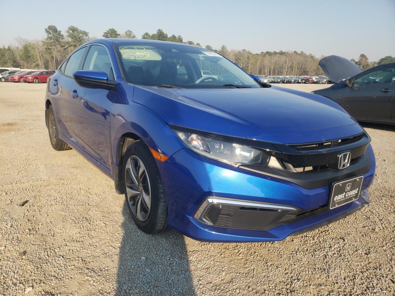 HONDA CIVIC LX 2020 with VIN 19XFC2F63LE005519 - Photo from auction