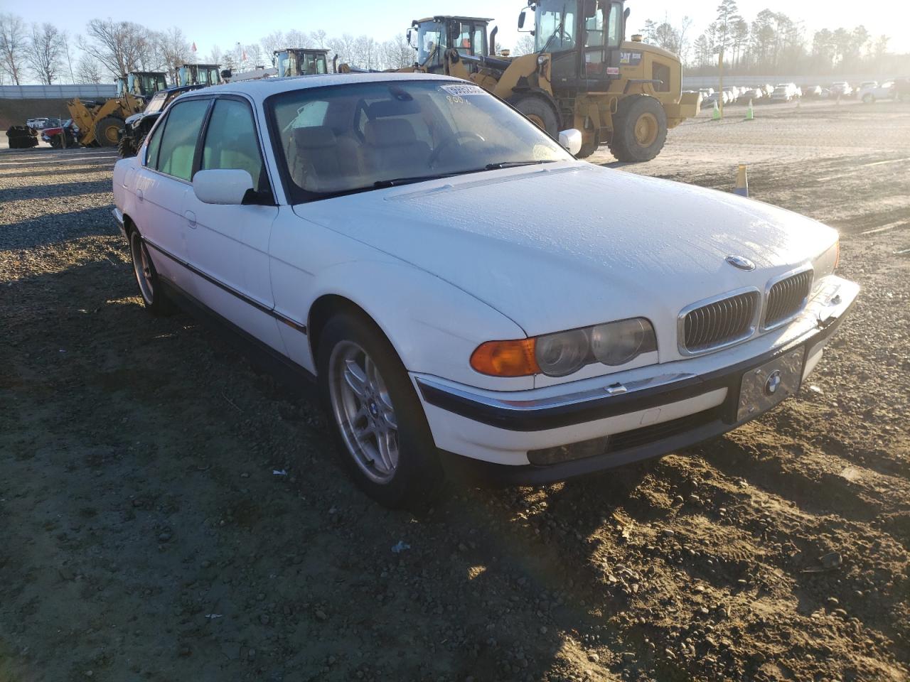 BMW 740 IL 2000 with VIN WBAGH8346YDP10204 - Photo from auction