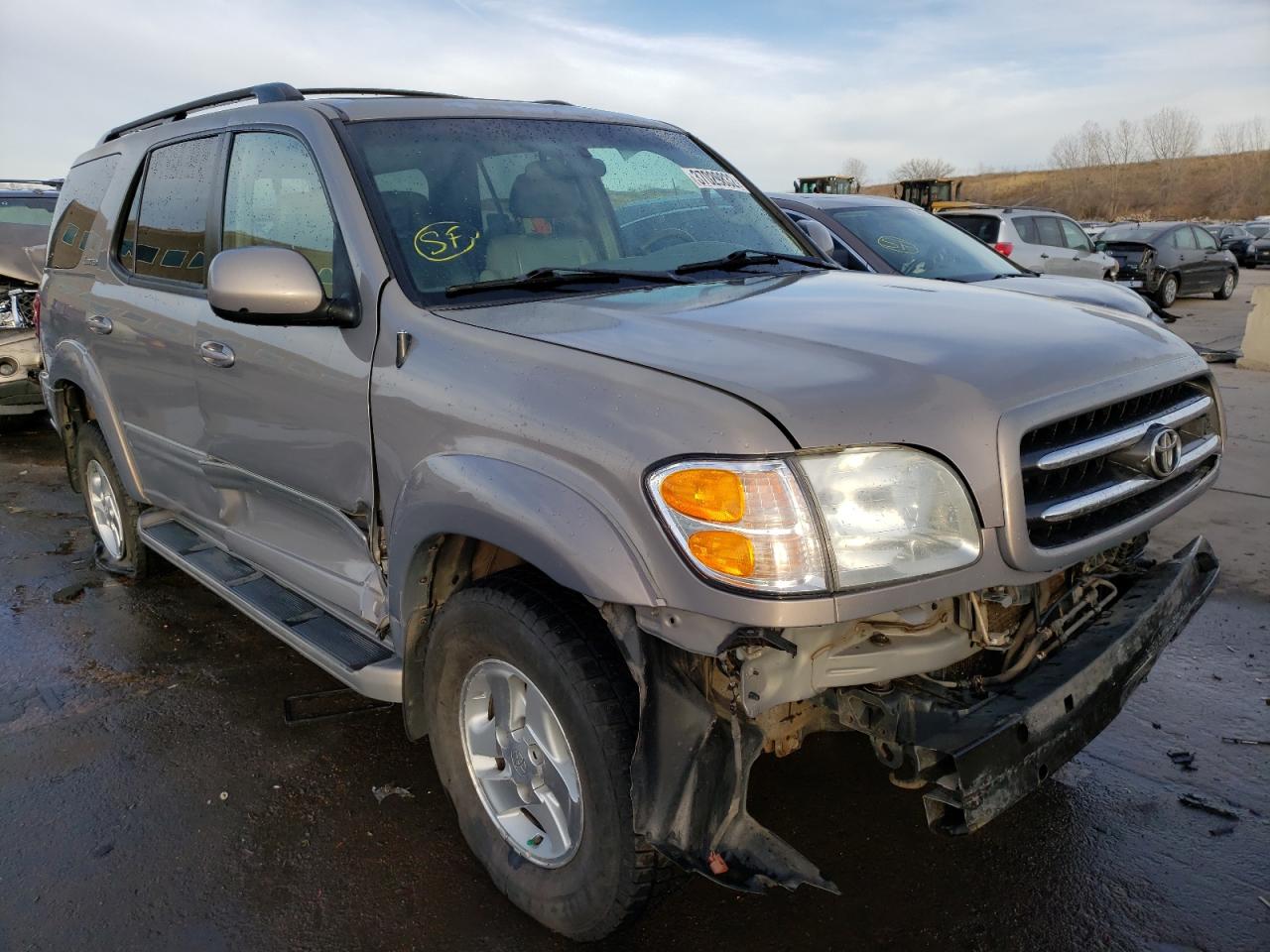TOYOTA SEQUOIA LI 2001 with VIN 5TDBT48A81S038997 - Photo from auction