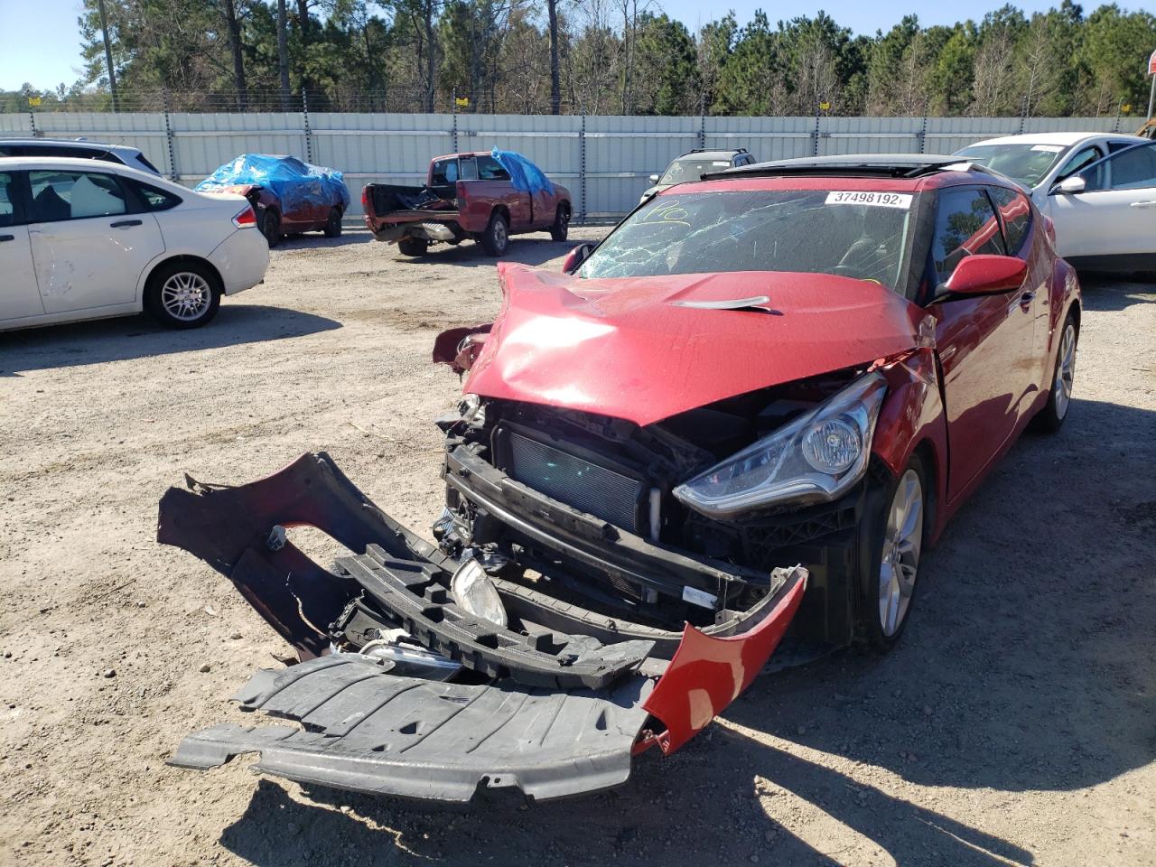 Photo 2 from auction – 2015 HYUNDAI VELOSTER with VIN KMHTC6AD6FU240529