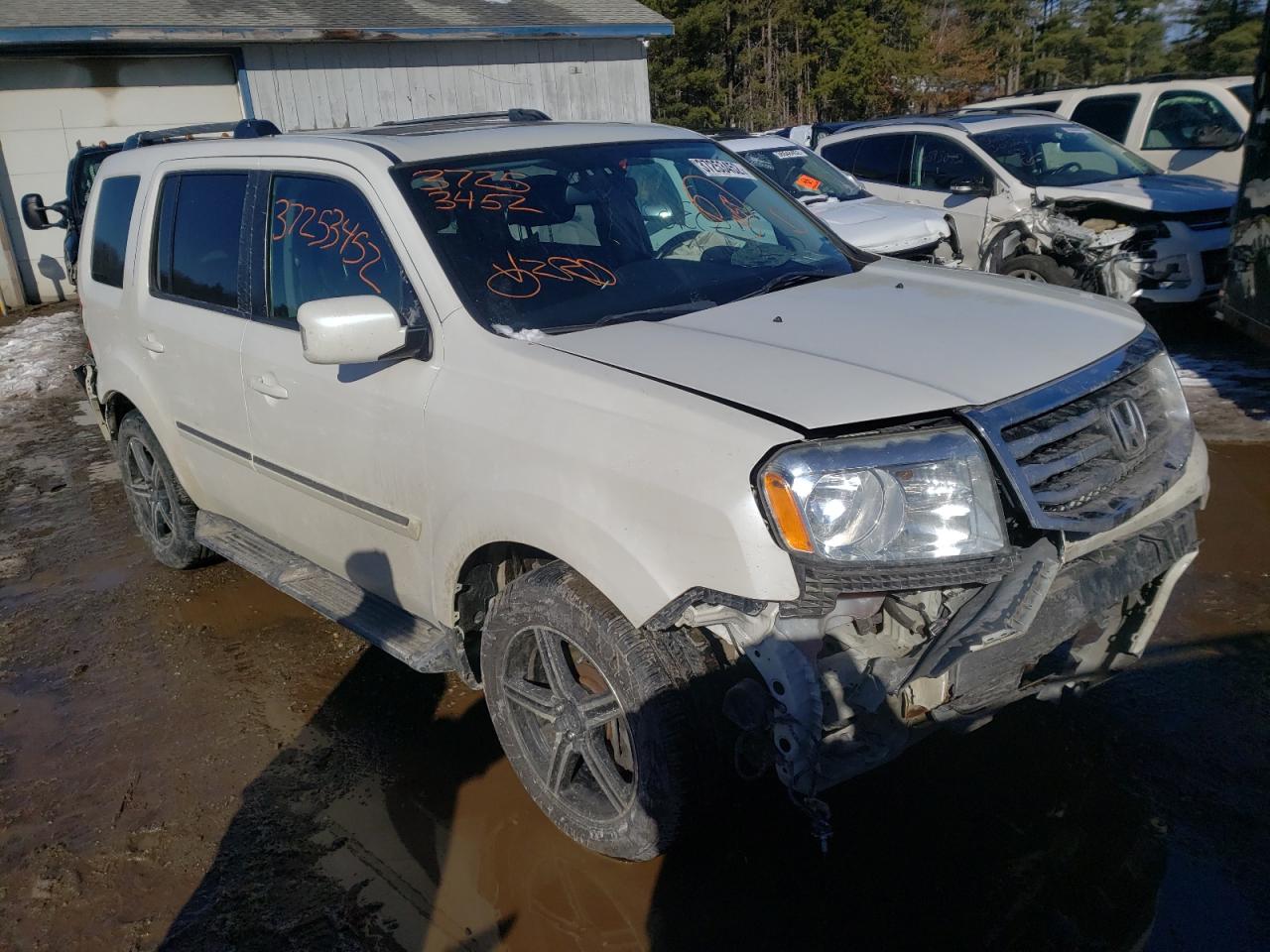 HONDA PILOT TOUR 2013 with VIN 5FNYF4H97DB078908 - Photo from auction