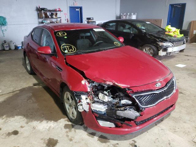KIA OPTIMA LX 2014 with VIN KNAGM4A77E5468417 - Photo from auction
