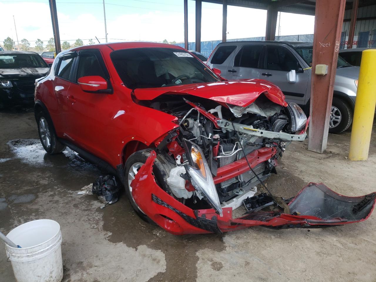 NISSAN JUKE S 2015 with VIN JN8AF5MR0FT506710 - Photo from auction