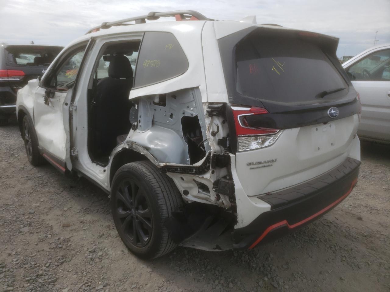 Photo 3 from auction – 2019 SUBARU FORESTER S with VIN JF2SKAPC5KH496007
