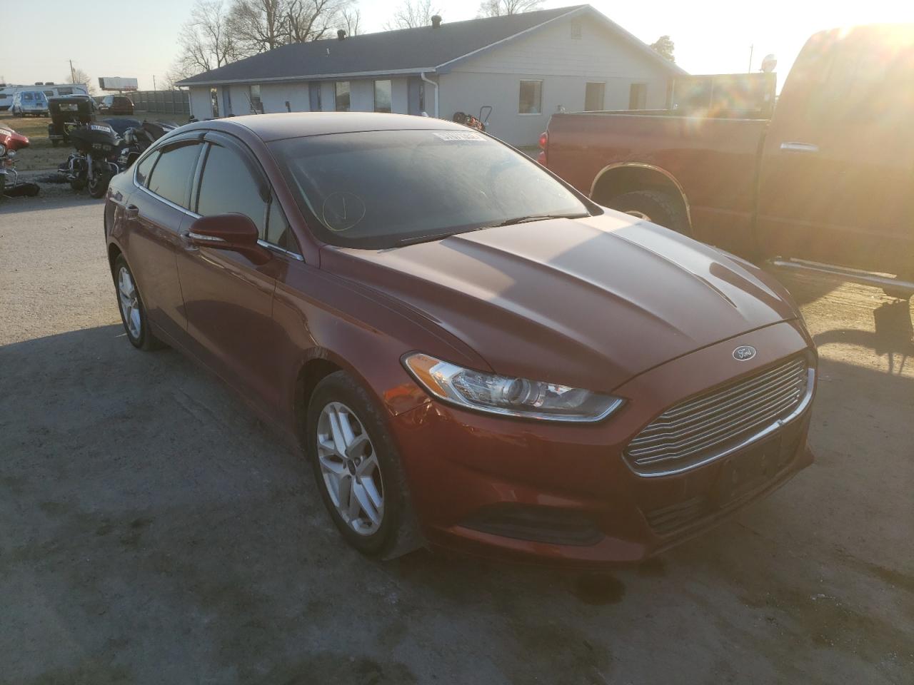 FORD FUSION 2014 with VIN 3FA6P0HD0ER167775 - Photo from auction