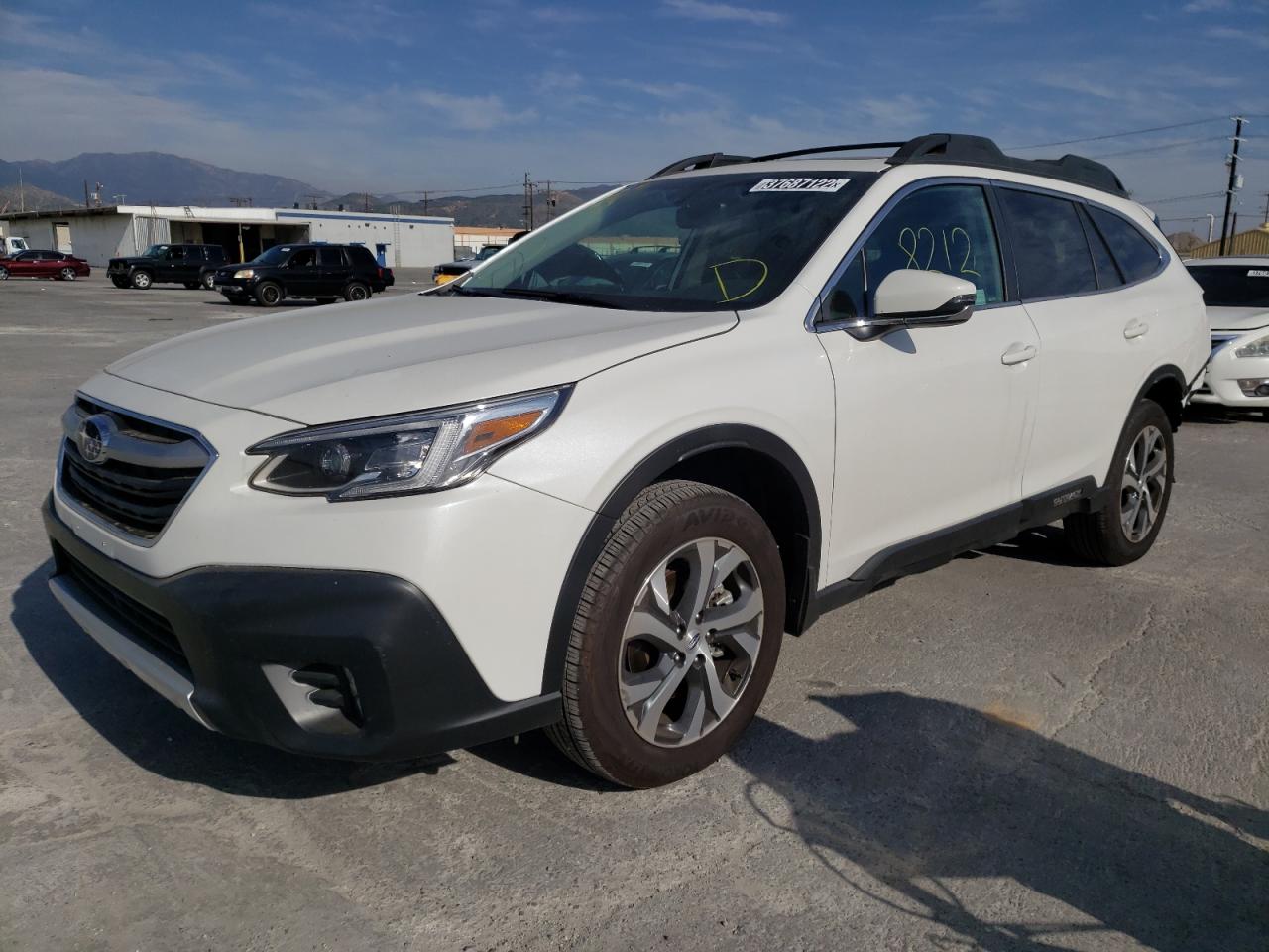 Photo 2 from auction – 2022 SUBARU OUTBACK LI with VIN 4S4BTANC2N3130503