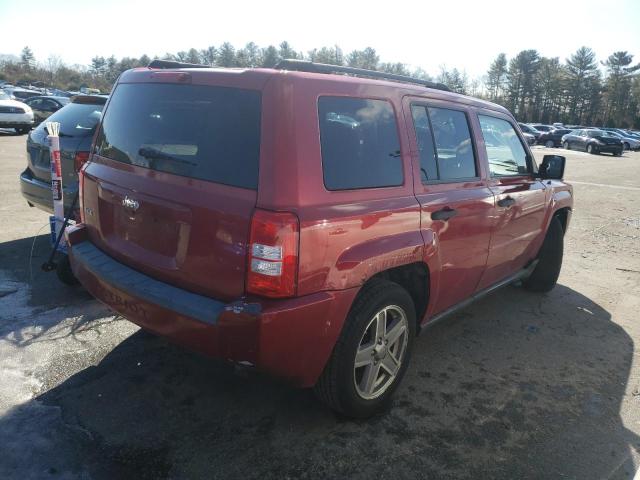 Photo 4 from auction – 2008 JEEP PATRIOT SP with VIN 1J8FF28W58D534282