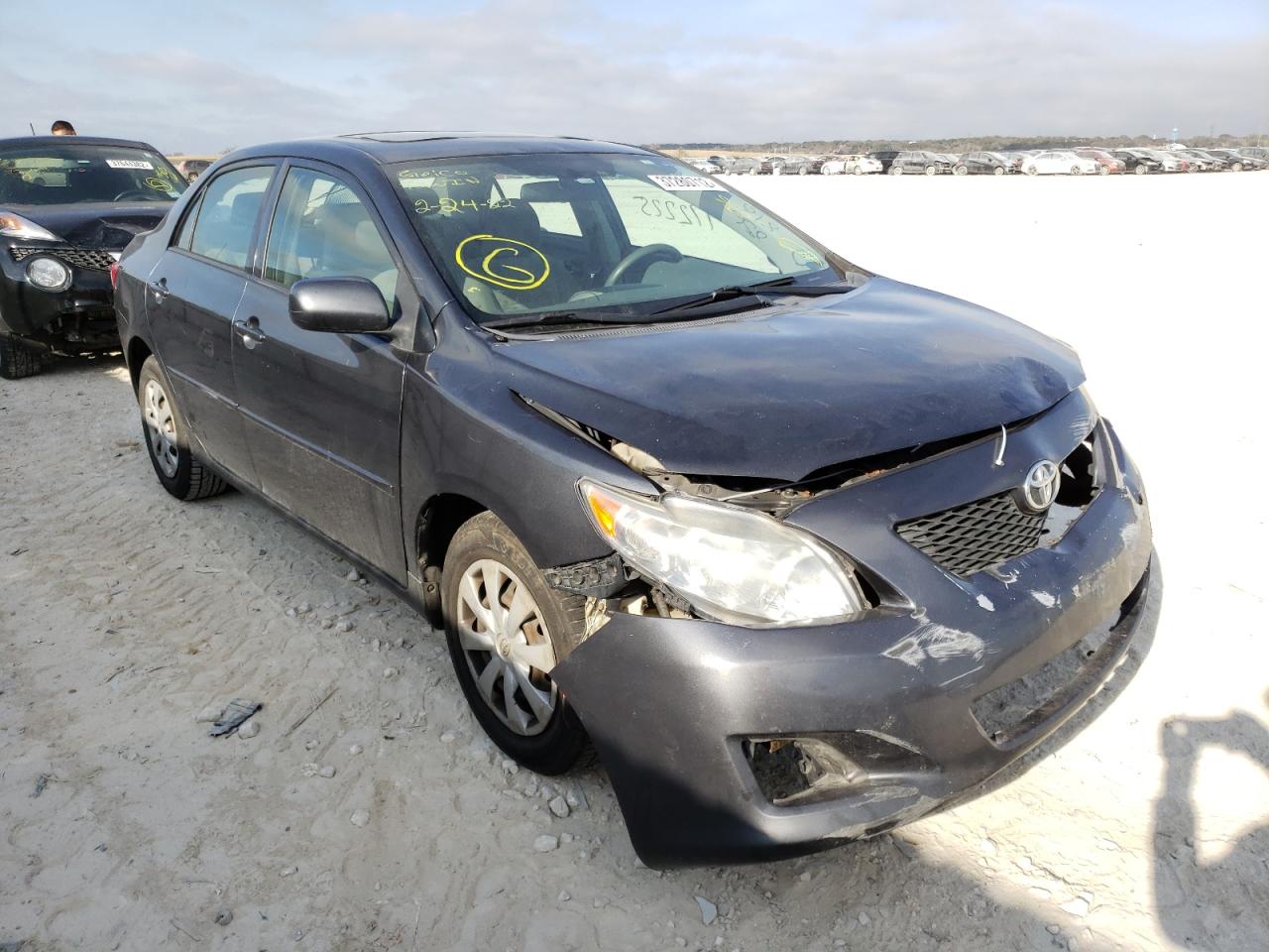 Photo 1 from auction – 2009 TOYOTA COROLLA BA with VIN 1NXBU40E39Z056810