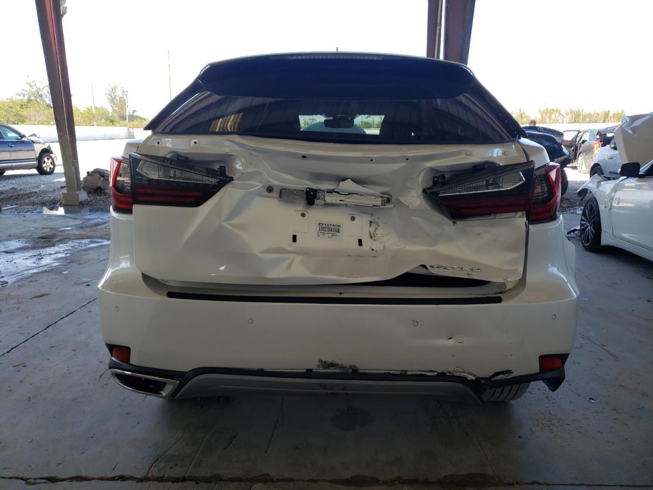 Photo 9 from auction – 2022 LEXUS RX 350 with VIN 2T2HZMAA8NC232426
