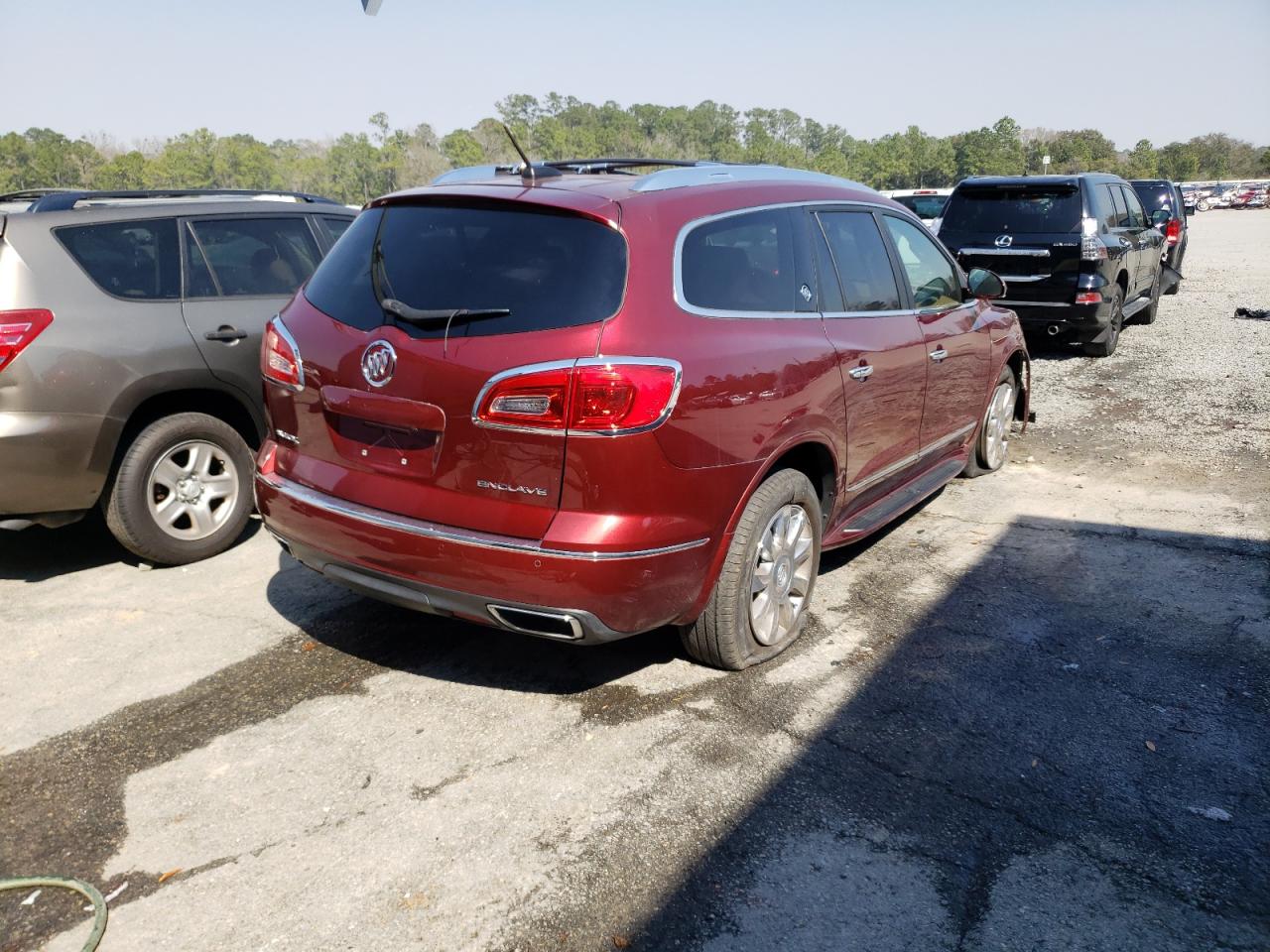 Photo 4 from auction – 2016 BUICK ENCLAVE with VIN 5GAKRBKD1GJ316264