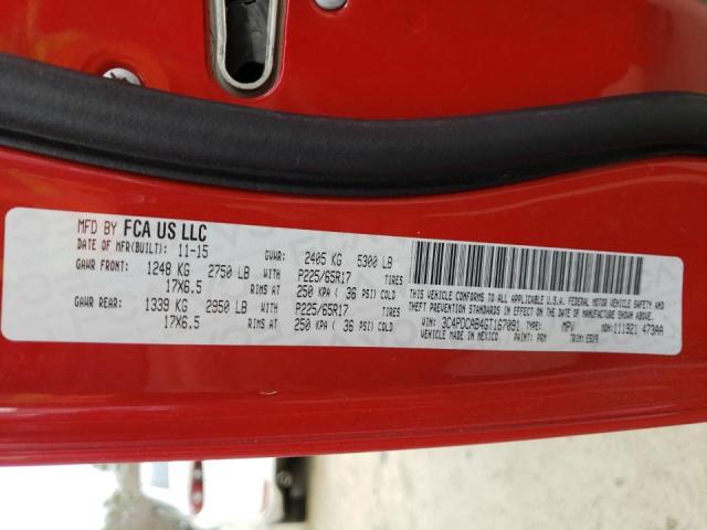 Photo 10 from auction – 2016 DODGE JOURNEY SE with VIN 3C4PDCAB4GT167091
