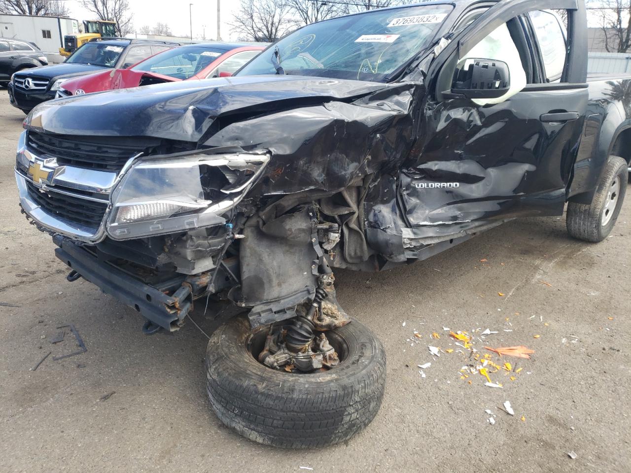Photo 9 from auction – 2016 CHEVROLET COLORADO with VIN 1GCHTBEA8G1215833